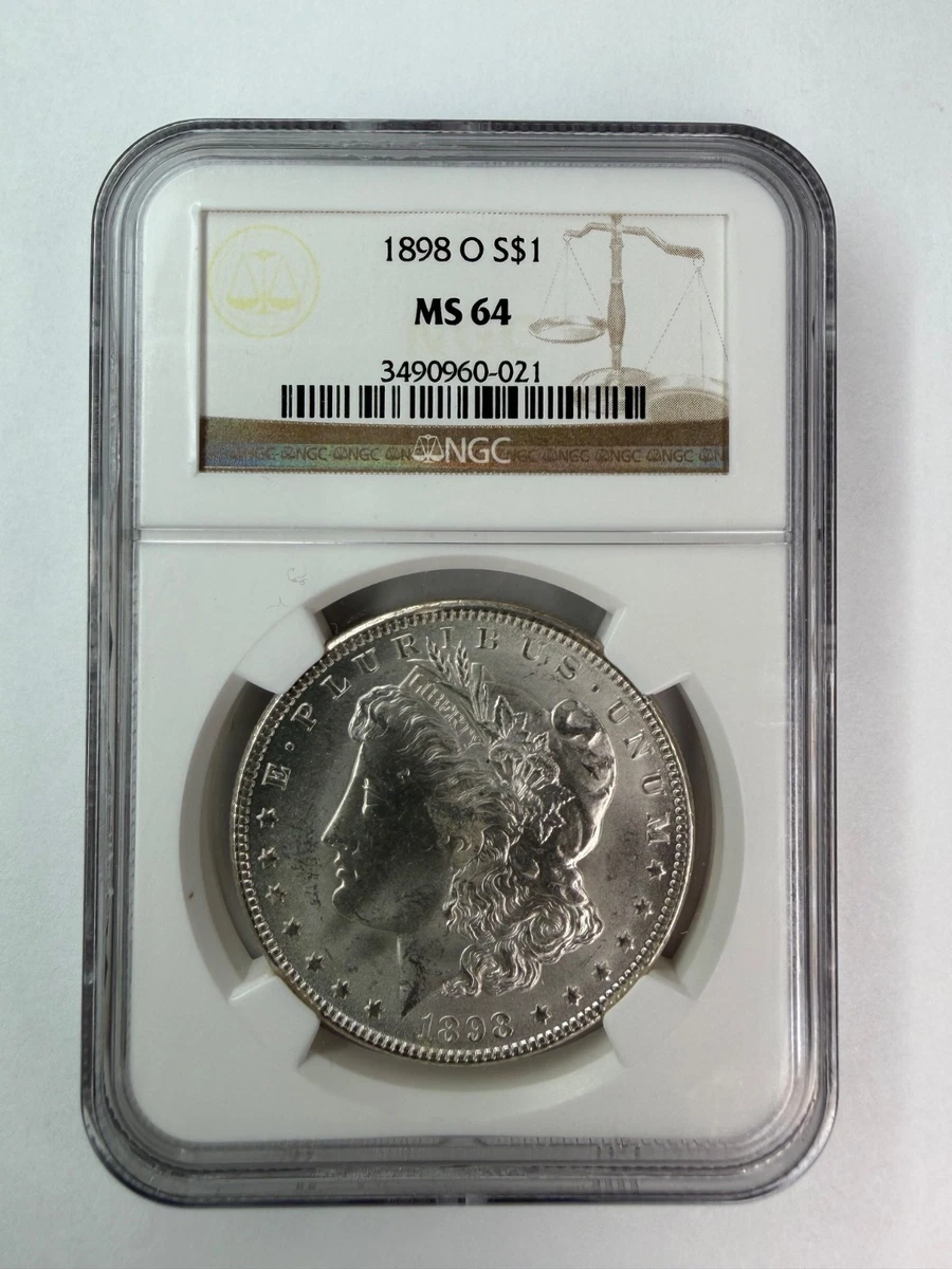 1898年 米ドル 99.9% シルバー  本物 25+ Silver 1898 Year Morgan US Dollars (1878-1921) for sale
