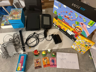 Nintendo Wii U Super Mario Maker Bundle mit Zubehörpaket
