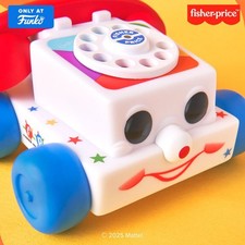 FUNKO POP! RETRO TOYS FISHER-PRICE 80TH #126 CHATTER  PHONE FUNKO EXCLUSIVE