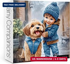 Cute Dog Puzzles for Adults 1000 Pieces, Funny Unique Puppy Animal Jigsaw Puzzle