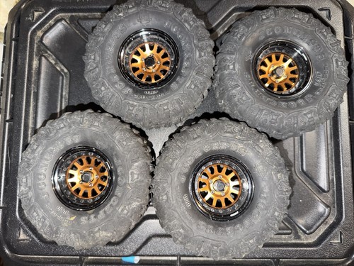 1.9 Boom Racing Beadlock wheels & 4.7 Jconcepts Megalithic Tires