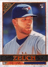 2020 Topps Gallery #143 T.J. Zeuch RC - BB