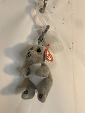 Ty Beanie Baby Bellies - WILFRED the French Bulldog Plastic Key Clip 4”