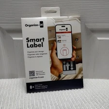 8x Organize-It Smart Label Utility Storage Organizer Tags Scan & Track App (A