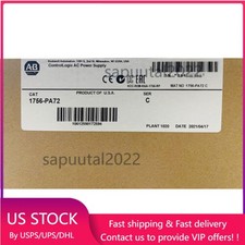 New Factory Sealed Allen-Bradley 1756-PA72 SER C AC Power Supply AB 1756PA72 vip