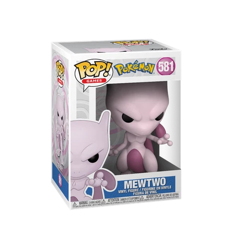 Funko POP! Games Pokemon Mewtwo #581 Vinyl Figure