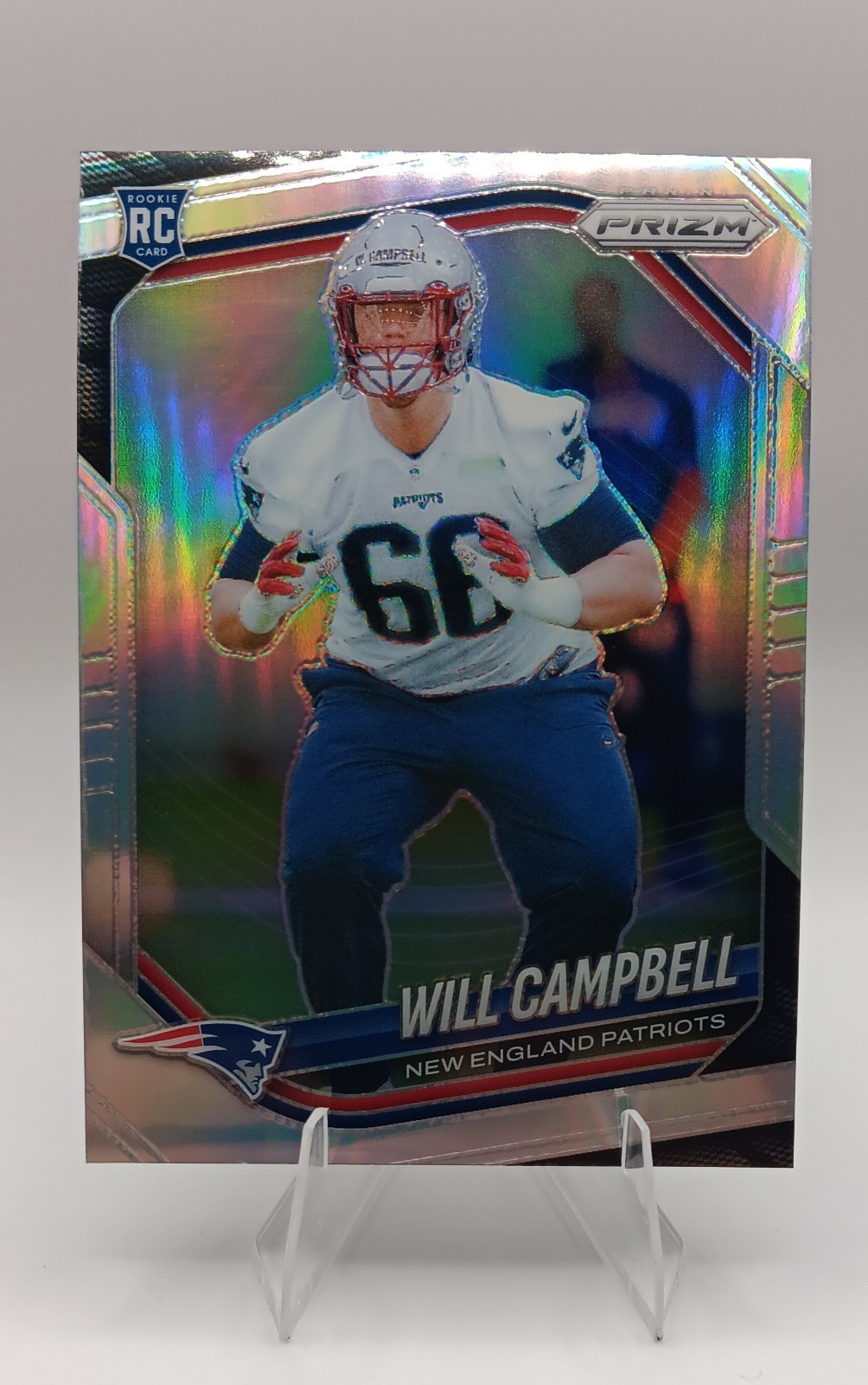 2025 Panini Prizm - Rookies Will Campbell #312 Silver Prizm (RC)