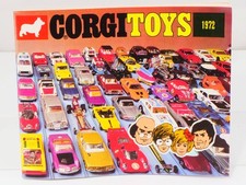Corgi Toys Katalog 1972 mit Batmobile, Gift Set Englisch NOS OVP ST 1704-03-17
