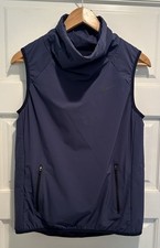 NIKE Womens Aerolayer Funnel-Neck Training Vest Small Kangaroo Zip Pocket 809260