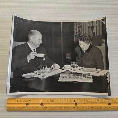 James R. Killian President M.I.T. AP News Wire Press Photo 1957 Massachusetts MA