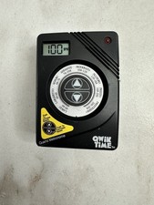 Qwik Time Quartz Metronome Black Portable Tested Works