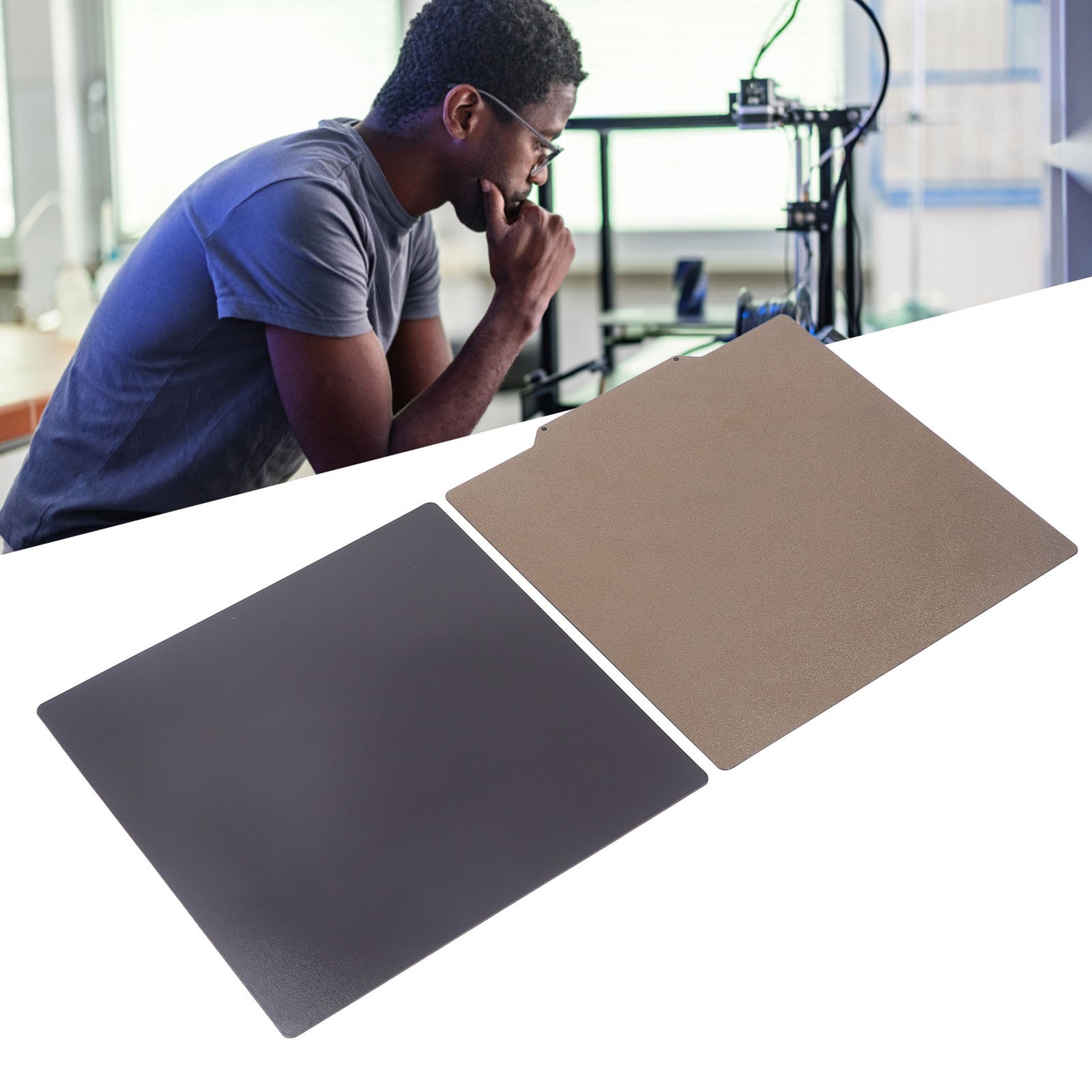Spring Steel Build Plate Smooth Carbon Fiber PET Textured PEI Printing Build