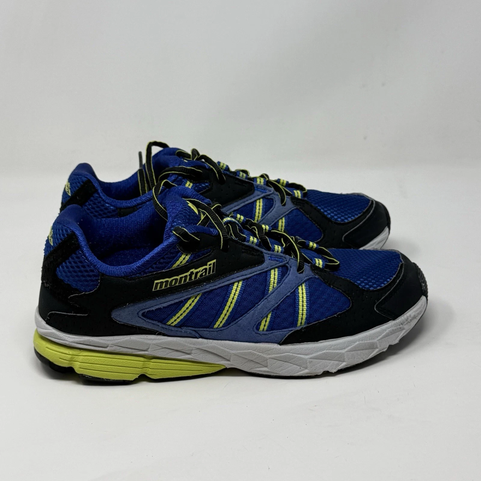 Montrail Ferocity Trail Running Shoes Sneakers Mens 9 Blue Mesh Lightweight