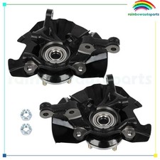 2x Front Wheel Hub Bearing Knuckles Assembly For Hyundai Accent 2006-2011
