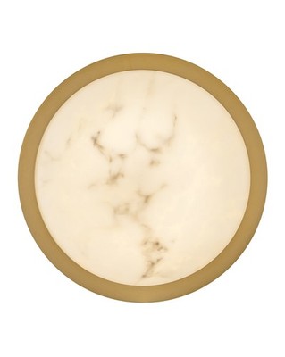 Fredrick Ramond FR31011 Cava 13''W Flush Mount Drum Ceiling - Brass