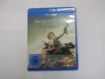 Resident Evil - The Final Chapter - Blu-ray 3D - 2016 - Milla Jovovich      L370