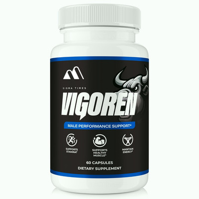 Vigoren for Men, Official Male Supplement For Energy & Stamina Boost 60ct