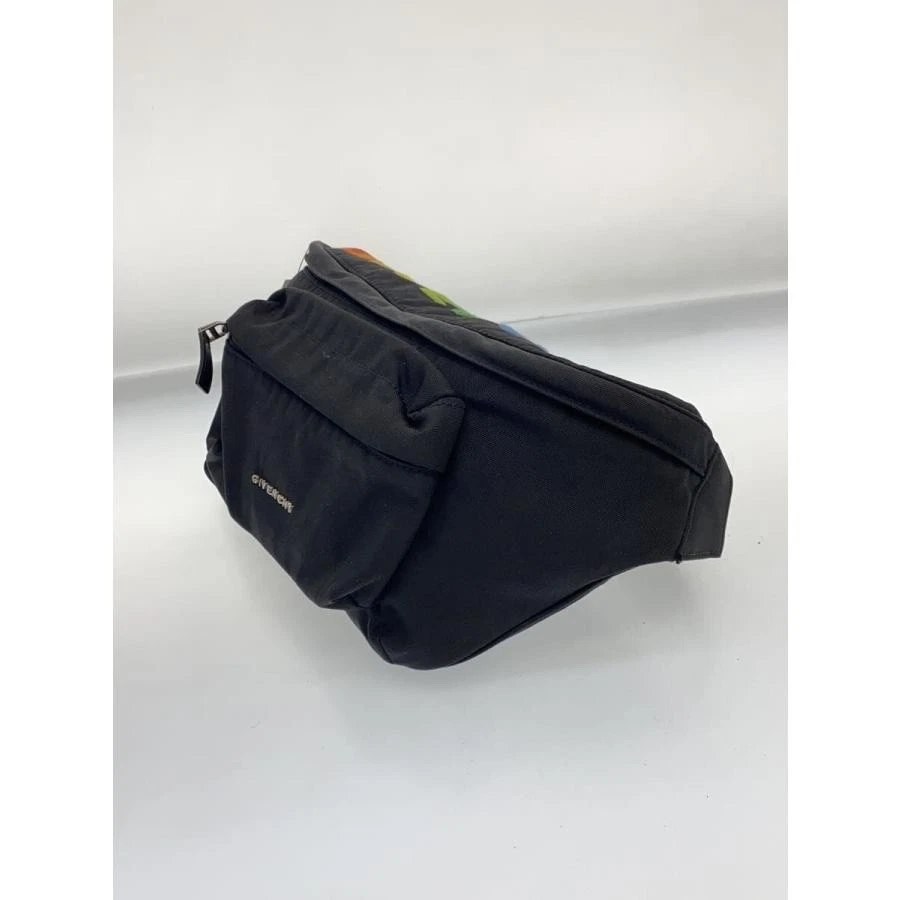 Givenchy — GIVENCHY Waist Bag Nylon bag Black Authentic Men's Logo Waist pouch Zipper Italy