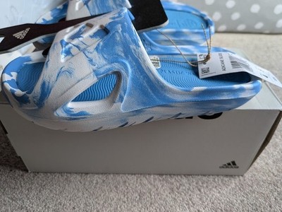 Adidas Adicane Slides Unisex M4/W5 Pulse Blue/White - New