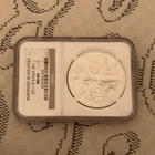 U.S. Mint 2011-W American Silver Eagle Burnished 1 oz .999 Silver NGC MS69