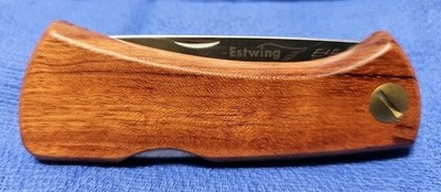 EKA 88 Estwing Folding Knife Bubinga Wood  12C27 Sandvik Steel Discontinued 