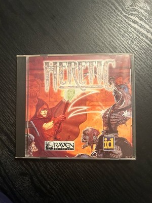 Heretic PC CD-ROM Tested, Disc And Booklet Tested Very Good Condition Rare! 