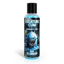 Creature Cum by Creature Cocks - Blue Jizz Lubricant 4oz - Water-Based Lube