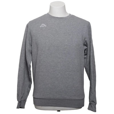 Kappa, Sweatshirt, Größe: S, Grau, Baumwolle/Polyester, Einfarbig, Herren #Hxy