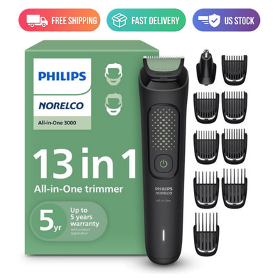 Philips Norelco 3000 Series 13-in-1 Trimmer Beard Hair Clipper MG3919/50