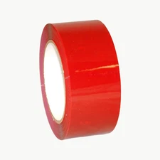 JVCC Premium Grade Colored Packaging Tape (OPP-26C): 2 in. x 72 yds. (Red)