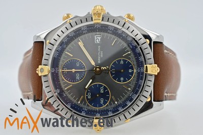 Breitling Chronomat Chronograph Stahl/Gold B13047 Grey Dial