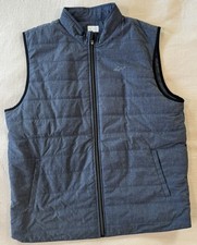 Greg Norman Grey Puffer Vest Quilted Men Size...