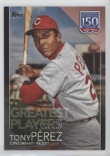 2019 Update 150 Years of Professional Baseball Black Tony Perez Pérez HOF 3q5