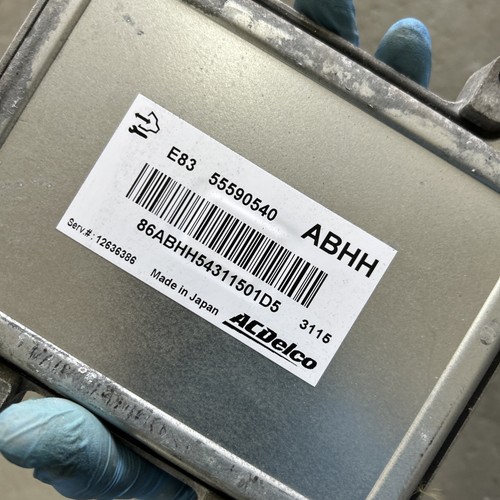 2013 VAUXHALL CORSA D 1.2 PETROL ECU ENGINE CONTROL UNIT 55590540 - Picture 5 of 5