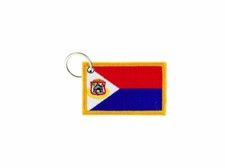 Keychain Brooch Patch Badge Flag Saint Martin Sint Maarten