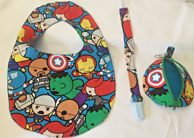 Super Hero Pacifier Clip, Paci Clip, Soothie Clip, Dummy Clip, leash, Binky Clip