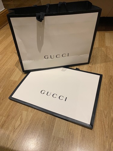2 x carta GUCCI Borse Regalo Pre-Owned!!! | eBay