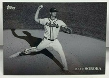 Mike Soroka 2020 Topps On Demand Black & White Base Card #22 - BRAVES - SP /672