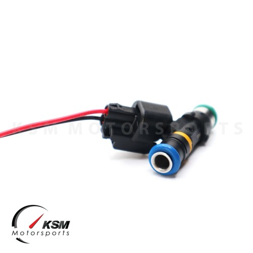 4 x 550cc 52lb EV14 fuel injectors For 1.8T turbo Audi A4 TT VW Golf Jetta KSM - Picture 4 of 12