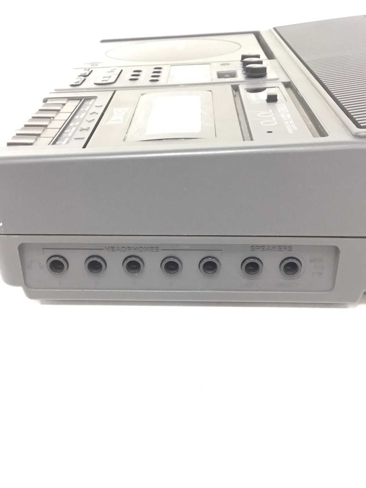 Eiki 7070 Portable Compact Disc Player (CD) / Cassette Tape Recorder