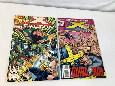 X-Factor #8 Annual +#107 Direct Edition (1993/1994) X-Factor 