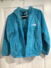 The North Face Oso Osito Hoodie Girl's Fleece Purple Sz Large 13/14