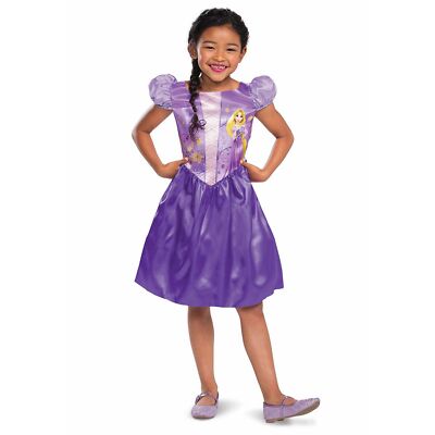 Disney Offizielles Rapunzel Kostüm Kinder Mädchen Prinzessin Faschingskostüm