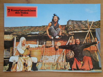 Kinoaushangfoto  7 Kampfmaschinen des Todes / Qi bu mi zong 3.  Tien-Chi Cheng
