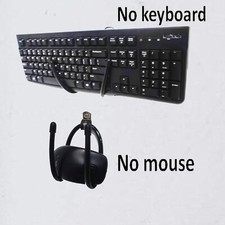 2x Keyboard Mouse Wall Mount Wall Holder Wall Rack Wall Hanger Stand Adjustable