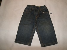 BOYS NEW BABY GAP LOOSE FIT JEANS SIZE 12 / 18 MONTHS