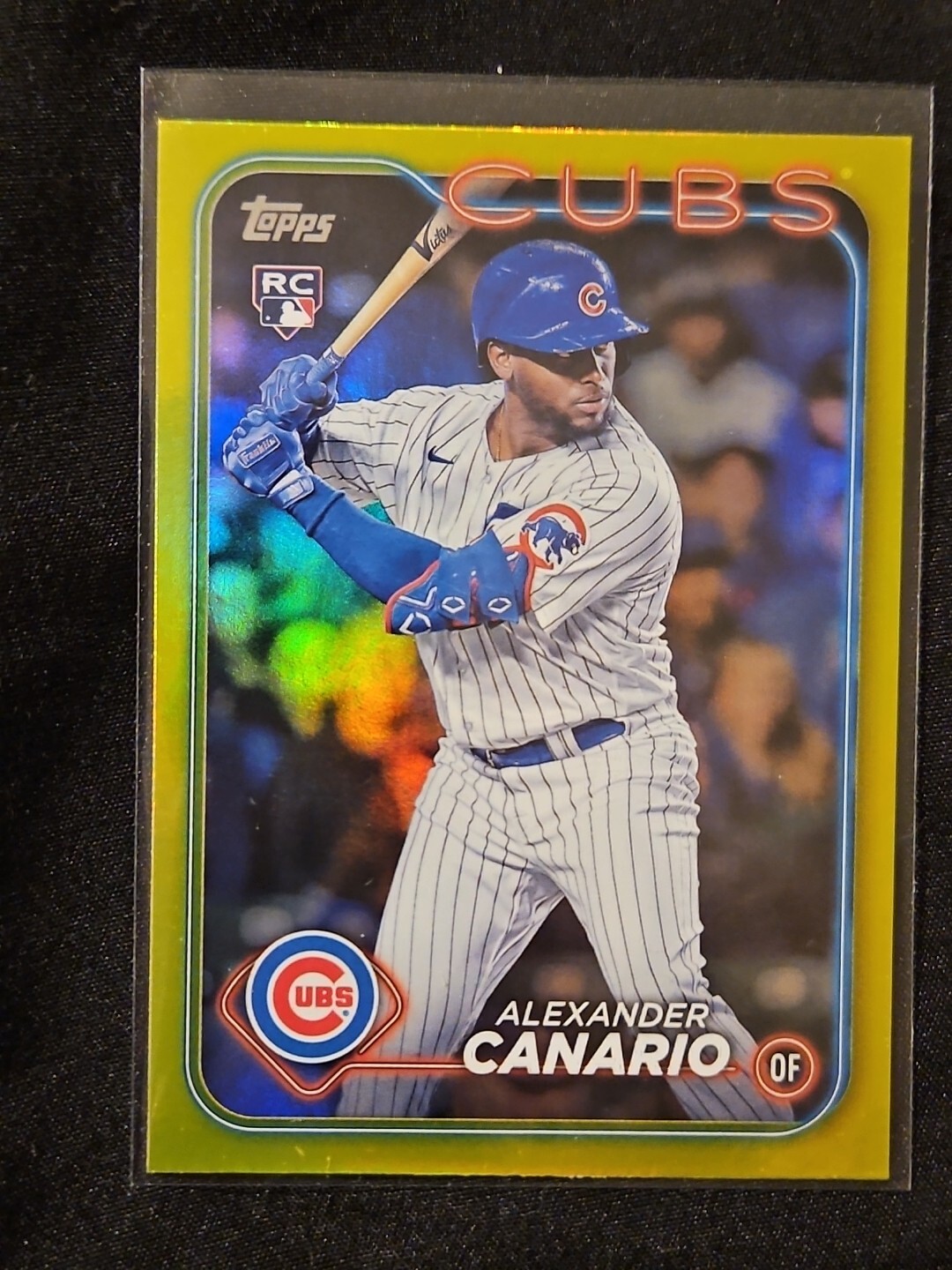 2024 Topps Series 2 - Yellow Foil #452 Alexander Canario (RC)