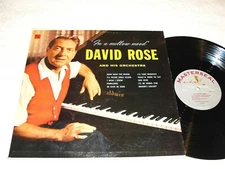 David Rose "In A Mellow Mood" 1957 Jazz LP, VG+, Orignal Masterseal Pressing