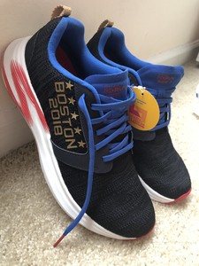 Details About New Skechers Gorun Ride 7 Boston 2018 Running Shoes Black Blue Gold Womens 8