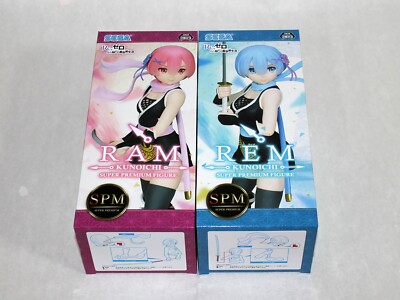 Re:Zero Starting Life in Another World SPM Rem Ram Figure Kunoichi Ver set of 2